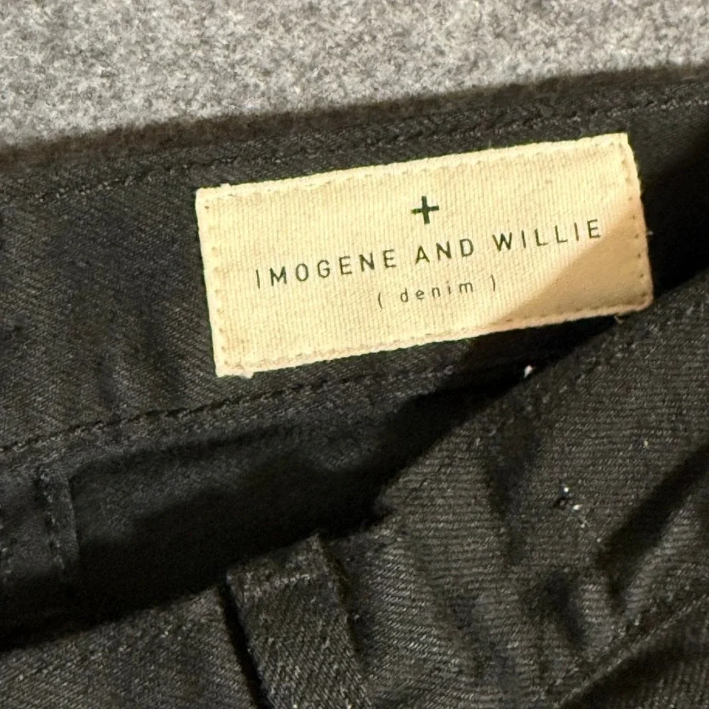 Imogene and Willie Barton Black‎ Selvage Rinse Denim Jeans Men's Size 27x32 NWT